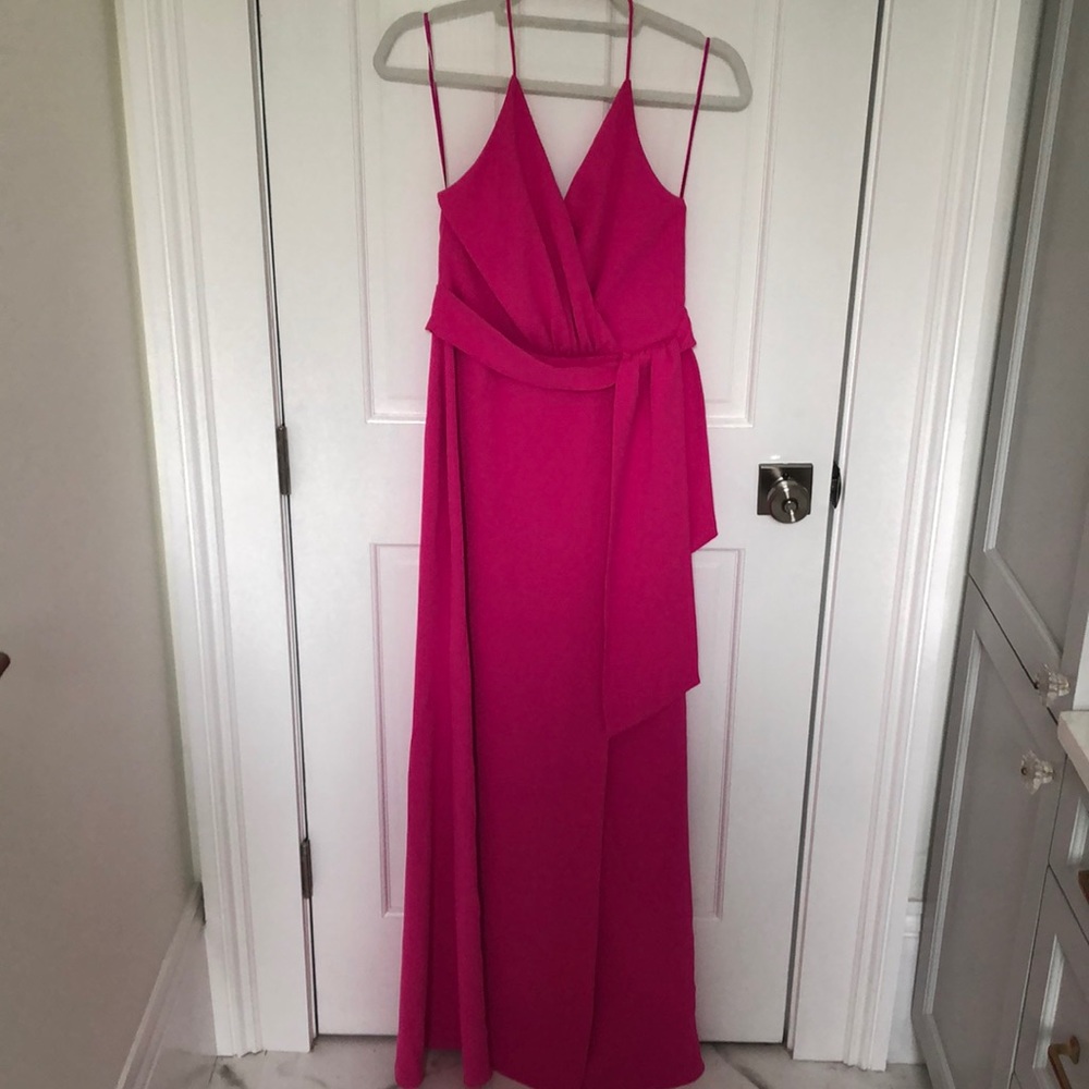 Jay Godfrey pink gown